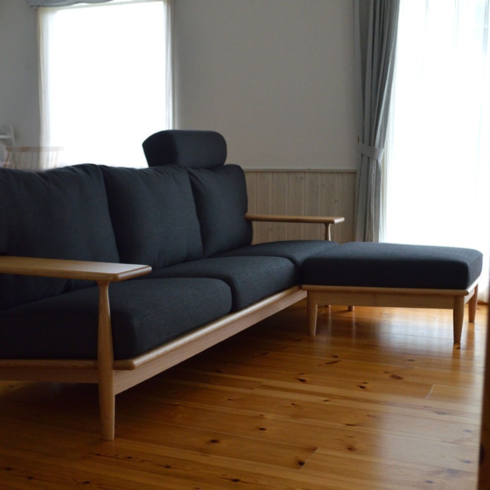 柏木工 シビルオットマン CLS65 シビルソファとの組み合わせ例