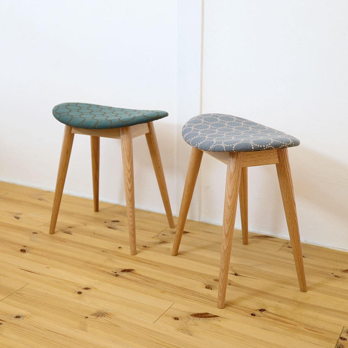 Shoyoさん専用 ミナペルホネン ハンドメイド スツール タンバリン 生地 ミナペルホネン×スツール|dopタンバリン – カチートファニチャー